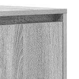 Sideboard Grey Sonoma 120 x 41 x 75 cm Engineered Wood 3333911