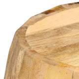 285910 Drum Stool Solid Mango Wood