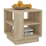 Coffee Table Sonoma Oak 40x40x43 cm Engineered Wood 810301