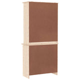 Highboard "ALTA" 77x35x165 cm Solid Wood Pine 3187773