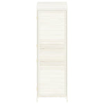 Garden Shed White 55x52x174.5 cm Solid Wood Fir 152187