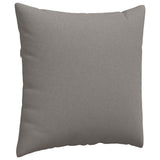 Sofa Pillows 2 pcs Taupe 80 x 80 cm Fabric 42014046