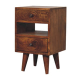 Mini Classic Multi Chestnut Bedside IN3309