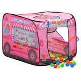 Children Play Tent with 250 Balls Pink 70x112x70 cm 3107751
