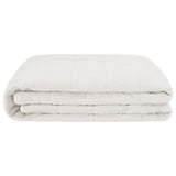 Weighted Blanket White 140 x 200 cm 6 kg 100% Cotton 205T 3442959