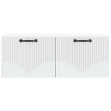 Wall-Mounted TV Cabinet White 78.5 x 31 x 30 cm Engineered Wood 899055