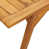 3 Piece Balcony Set Solid Wood Acacia 366373