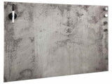 Wall Mounted Magnetic Board Glass 60x60 cm 285389
