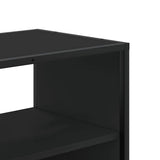 TV Cabinet Black 80x31x39.5 cm Engineered Wood and Metal 848919