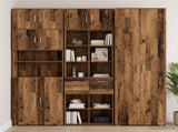 Storage Cabinet with Shelves Old Wood 70 x 42.5 x 225 cm 3446670