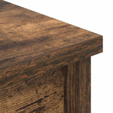 Highboard Smoked Oak 37.5x35x180 cm Engineered Wood 861674