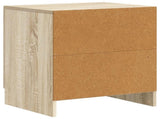 Bedside Cabinet 2 pcs Sonoma Oak 43 x 34.5 x 47 cm 895720