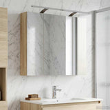 Bathroom Mirror Cabinet Sonoma Oak 80 x 14.5 x 70 cm 889113