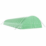 Greenhouse with Steel Frame Green 132 m² 22x6x2.85 m 3188114