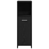 Bathroom Furniture Set 4 pcs Black Oak 30 x 30 x 183.5 cm 3332562