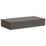 Storage Box 6 pcs Grey 90 x 48 x 15 cm Non-woven fabric 42024640