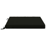 4-Piece Seat Cushions SOEST 4 pcs 100% Polyester Black 945064