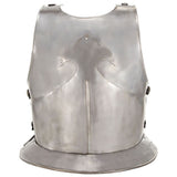 Medieval Knight Body Armour Cuirass Replica LARP Silver Steel 286122