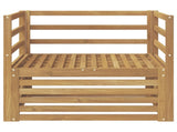 Outdoor Sofa White 3439116