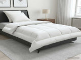 Duvet and Pillow Set 3 pcs 155x220 cm Summer 200 GSM Wool White 3441694