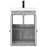 Bathroom Furniture Set Grey Sonoma 56 x 37.5 x 81 cm 3404190