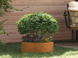 Planter Ring 5 pcs Brown 40 x 40 x 20 cm Weathering Steel 873619