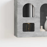 Hanging Cabinet Concrete Grey 60 x 20 x 40 cm Engineered Wood 891377
