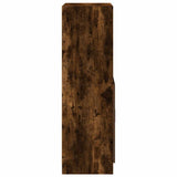 Kitchen Cabinet Smoked Oak 57x41.5x131.5 cm Engineered Wood 860125