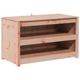 Outdoor Kitchen Cabinet MEPPEL 2 pcs White Solid Pine Wood 3443795