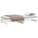 Pull-out Day Bed without Mattress White 2x cm 823410