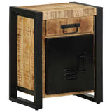 Bedside Cabinets 2 pcs Solid Rough Wood Mango 4013560