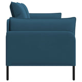 2-Seater Sofa 2-Seater Blue 188 x 81 x 89 cm Velvet 42048621