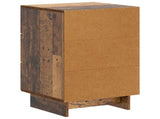 Bedside Cabinet Old Wood 43 x 41 x 66.5 cm Engineered Wood 893873