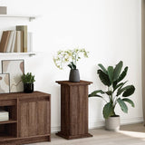 Display Stand with Storage Brown Oak 31x30x60 cm Engineered Wood 854622