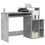 Desk Concrete Grey 120.5 x 44 x 88.5 cm Engineered Wood 869477