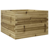 Garden Planter 70x70x46 cm Impregnated Wood Pine 3282418
