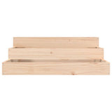 Planter 78x78x27 cm Solid Wood Pine 823906