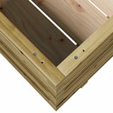 Garden Planter 90x60x49.5 cm Impregnated Wood Pine 847387