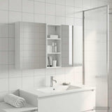 Bathroom Cabinet Set 3 pcs 130 x 14.5 x 70 cm Engineered wood 3403760