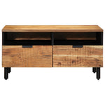 ZNTS Coffee Table 80x54x40 cm Solid Wood Acacia 4017769