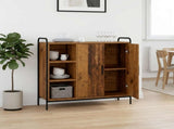Sideboard Old Wood 98.5 x 33 x 81 cm Engineered Wood 8013858