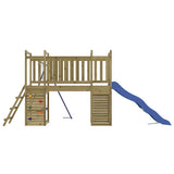 Outdoor Playset Pinewood Vacuum pressure treated Large Durable 3155932