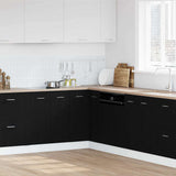 Hanging Cabinet Black Oak 75.5 x 75.5 x 80.5 cm Engineered Wood 863287