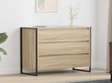 Sideboard with Drawer Sonoma 79 x 36 x 75.5 cm Engineered Wood 886595