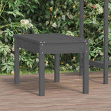 Garden Bench Grey Solid pine wood Medium Tough Garden Bench 823999