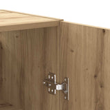Wall Mounted Cabinet Artisan Oak 69.5x34x90 cm 857293