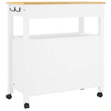Kitchen Trolley MONZA 84x40x88.5 cm Solid Wood Pine 376108