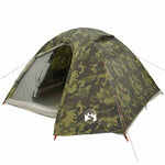 ZNTS Camping Tent Dome 4-Person Camouflage Waterproof 4009620