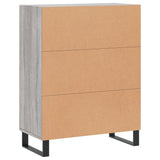 Sideboard Grey Sonoma 69.5x34x90 cm Engineered Wood 827754