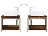 Bathroom Furniture Set 2 pcs Old Wood Engineered Wood 3404102